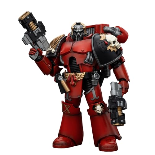 JOYTOY Warhammer 40,000 Warhammer The Horus Heresy 1/18 Action Figure Blood Angels Angel's Tears Squad Arch-Erelim with Volkite Serpentas Collection Model Geburtstagsgeschenke JT00348 von JOYTOY