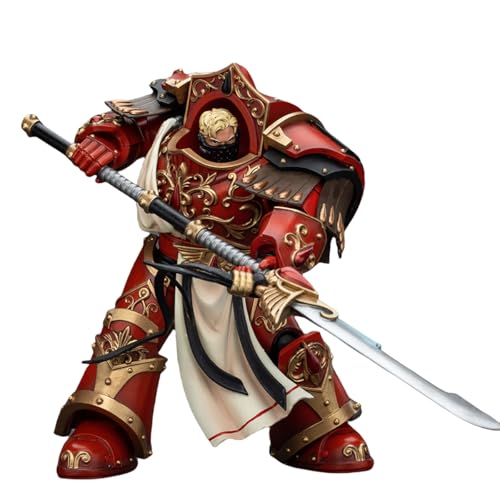 JOYTOY Warhammer 40,000 Warhammer The Horus Heresy 1/18 Action Figure Blood Angels Crimson Paladins Squad Crimson Exemplar Collection Model Geburtstagsgeschenke JT00300 von JOYTOY
