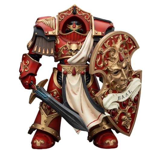 JOYTOY Warhammer 40,000 Warhammer The Horus Heresy 1/18 Action Figure Blood Angels Crimson Paladins Squad Crimson Paladin 2 Collection Model Geburtstagsgeschenke JT00324 von JOYTOY