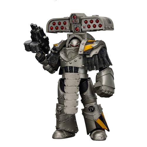 JOYTOY Warhammer 40,000 Warhammer The Horus Heresy 1/18 Action Figure Iron Warriors Tyrant Siege Master Terminator with Rocket Launcher Collection Model Geburtstagsgeschenke JOYTOY Warhammer 40,000 Warhammer The Horus Heresy 1/18 Action Figure Iron Warriors Tyrant Siege Master Terminator with Rocket Launcher Collection Model Geburtstagsgeschenke von JOYTOY