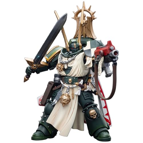 JOYTOY Warhammer 40.000 1/18 Actionfigur Dark Angels Master Lazarus 11,4 cm Sammel-Actionfiguren-Kits von JOYTOY