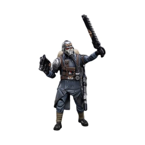 JOYTOY Warhammer 40K 1/18 Action Figure Astra Militarum Death Korps of Krieg Veteran Squad Sergeant Collection Model Geburtstagsgeschenke JOYTOY Warhammer 40K 1/18 Action Figure Astra Militarum Death Korps of Krieg Veteran Squad Sergeant Collection Model Geburtstagsgeschenke von JOYTOY