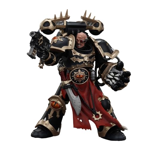 JOYTOY Warhammer 40K 1/18 Action Figure Chaos Space Marines Black Legion Chosen with Bolt Pistol and Power Fist Collection Model Geburtstagsgeschenke JT00966 JOYTOY Warhammer 40K 1/18 Action Figure Chaos Space Marines Black Legion Chosen with Bolt Pistol and Power Fist Collection Model Geburtstagsgeschenke JT00966 von JOYTOY