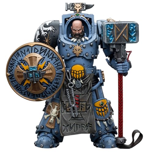 JOYTOY Warhammer 40K 1/18 Action Figure Space Wolves Arjac Rockfist Collection Model Geburtstagsgeschenke JT6878 JOYTOY Warhammer 40K 1/18 Action Figure Space Wolves Arjac Rockfist Collection Model Geburtstagsgeschenke JT6878 von JOYTOY