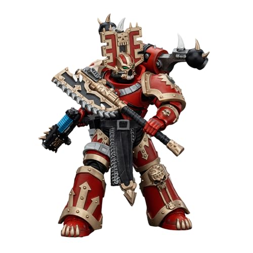 JOYTOY Warhammer 40K 1/18 Action Figure World Eaters Khorne Berzerker 4 Collection Model Geburtstagsgeschenke von JOYTOY