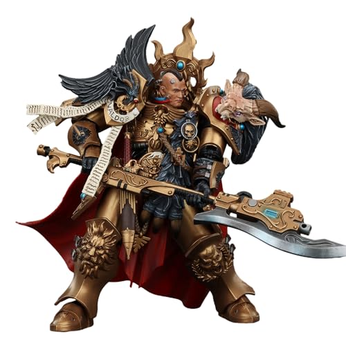 JOYTOY Warhammer 40K 1/18 Actionfigur Legio Custodes Constantin Valdor Captain-General of The Legio Custodes Sammlerstück Spielzeug für Kinder ab 15 Jahren und Erwachsene JOYTOY Warhammer 40K 1/18 Actionfigur Legio Custodes Constantin Valdor Captain-General of The Legio Custodes Sammlerstück Spielzeug für Kinder ab 15 Jahren und Erwachsene von JOYTOY