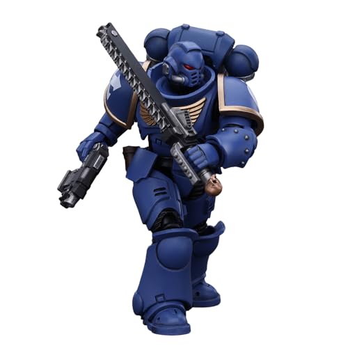 JOYTOY Warhammer 40K 1/18 Actionfigure Space Marines Ultramarines Outriders Brother Catonus Collection Model Geburtstagsgeschenke JT2825 JOYTOY Warhammer 40K 1/18 Actionfigure Space Marines Ultramarines Outriders Brother Catonus Collection Model Geburtstagsgeschenke JT2825 von JOYTOY