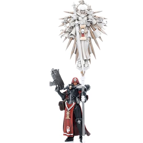 JOYTOY Warhammer 40K Adepta Sororitas Imagifier Sister Saelon 1/18 Action Figur，Sammeln Und Zeigen Modell von JOYTOY