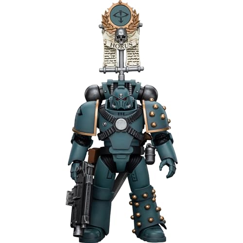 JOYTOY Warhammer 40K The Horus Heresy, JT9589 Sons of Horus MKIV Tactical Squad Legionary with Legion Vexilla 1/18 Action Figur JOYTOY Warhammer 40K The Horus Heresy, JT9589 Sons of Horus MKIV Tactical Squad Legionary with Legion Vexilla 1/18 Action Figur von JOYTOY