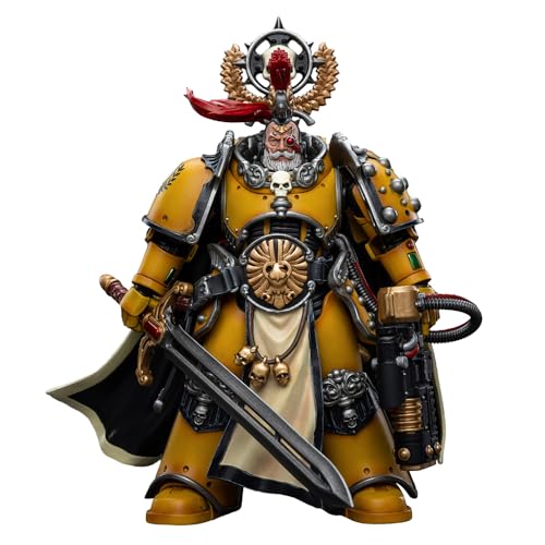 JOYTOY Warhammer 40K The Horus Heresy 1/18 Action Figure Imperial Fists Legion Praetor with Power Sword Collection Model Geburtstagsgeschenke JT9138 JOYTOY Warhammer 40K The Horus Heresy 1/18 Action Figure Imperial Fists Legion Praetor with Power Sword Collection Model Geburtstagsgeschenke JT9138 von JOYTOY