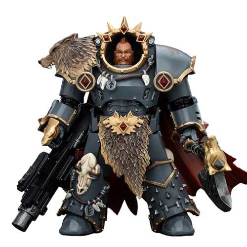 JOYTOY Warhammer 40K Warhammer The Horus Heresy 1/18 Action Figure Space Wolves Hvarl Red-Blade Collection Model Geburtstagsgeschenke JT6878 JOYTOY Warhammer 40K Warhammer The Horus Heresy 1/18 Action Figure Space Wolves Hvarl Red-Blade Collection Model Geburtstagsgeschenke JT6878 von JOYTOY