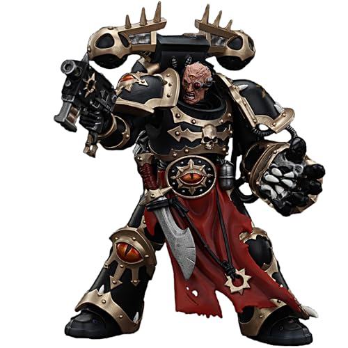 JOYTOY Warhammer 40k 1/18 Actionfigur, Chaos Space Marines Black Legion, ausgewählt mit Bolzen-Pistole und Power-Faust, Sammlerstück, Spielzeug für Kinder ab 15 Jahren und Erwachsene, 12,6 cm JOYTOY Warhammer 40k 1/18 Actionfigur, Chaos Space Marines Black Legion, ausgewählt mit Bolzen-Pistole und Power-Faust, Sammlerstück, Spielzeug für Kinder ab 15 Jahren und Erwachsene, 12,6 cm von JOYTOY