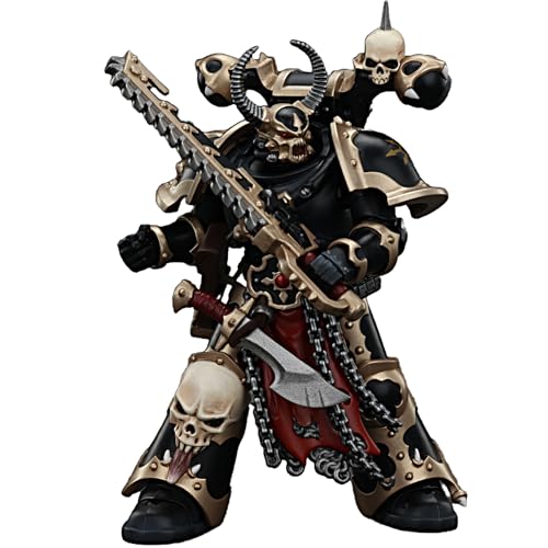 JOYTOY Warhammer 40k 1/18 Actionfigur, Chaos Space Marines Black Legion, ausgewählt mit Kombi-Melta und Kettenschwert, Sammlerstück, Spielzeug für Kinder ab 15 Jahren und Erwachsene, 12,6 cm JOYTOY Warhammer 40k 1/18 Actionfigur, Chaos Space Marines Black Legion, ausgewählt mit Kombi-Melta und Kettenschwert, Sammlerstück, Spielzeug für Kinder ab 15 Jahren und Erwachsene, 12,6 cm von JOYTOY