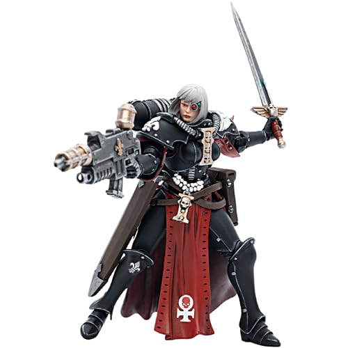 JOYTOY Warhammer 40k 1/18 Actionfigur Adepta Sororitas Battle Sister Sister Superior Kassia 10,7 cm Sammlerstück, Spielzeug für Kinder ab 15 Jahren und Erwachsene Vorbestellung von JOYTOY