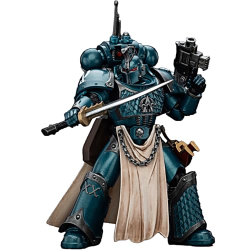JOYTOY Warhammer 40k 1/18 Actionfigur Alpha Legion Legion Prätor mit Powerschwert, Sammlerstück, Spielzeug für Kinder ab 15 Jahren und Erwachsene, 12,6 cm JOYTOY Warhammer 40k 1/18 Actionfigur Alpha Legion Legion Prätor mit Powerschwert, Sammlerstück, Spielzeug für Kinder ab 15 Jahren und Erwachsene, 12,6 cm von JOYTOY