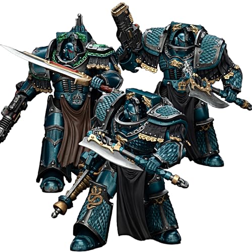 JOYTOY Warhammer 40k 1/18 Actionfigur Alpha Legion Lernaean Terminator und Praetor Set mit 3 Figuren, Sammlerstück, Spielzeug für Kinder ab 15 Jahren und Erwachsene, 13,7 cm Vorbestellung JOYTOY Warhammer 40k 1/18 Actionfigur Alpha Legion Lernaean Terminator und Praetor Set mit 3 Figuren, Sammlerstück, Spielzeug für Kinder ab 15 Jahren und Erwachsene, 13,7 cm Vorbestellung von JOYTOY