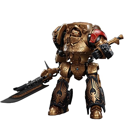 JOYTOY Warhammer 40k 1/18 Actionfigur Legio Custodes Contemptor Achillus Dreadnought Collectible Geschenke, Spielzeug für Kinder 15+ und Erwachsene 9,8 Zoll Vorbestellung von JOYTOY