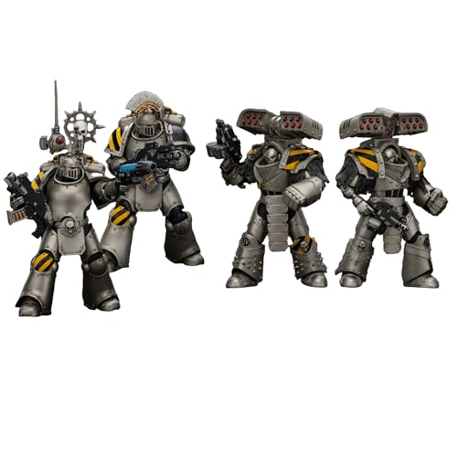 JOYTOY Warhammer 40k 1/18 Actionfigur Lron Warriors Set mit 4 Figuren, Sammlerstück, Spielzeug für Kinder ab 15 Jahren und Erwachsene, 13,7 cm, Vorbestellung JOYTOY Warhammer 40k 1/18 Actionfigur Lron Warriors Set mit 4 Figuren, Sammlerstück, Spielzeug für Kinder ab 15 Jahren und Erwachsene, 13,7 cm, Vorbestellung von JOYTOY