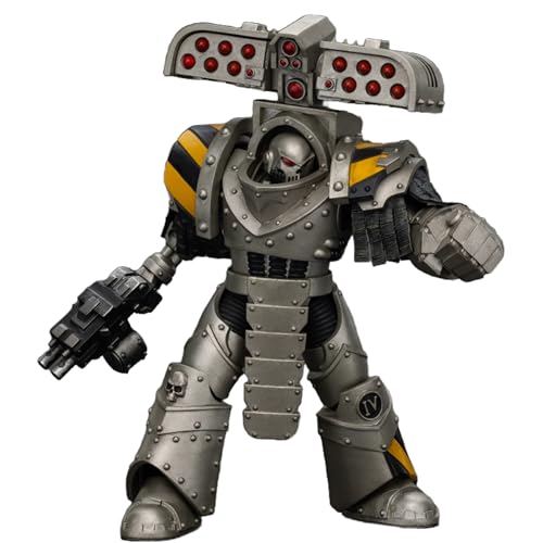 JOYTOY Warhammer 40k 1/18 Actionfigur Lron Warriors Tyrant Siege Master Terminator mit Raketenwerfer, Sammlerstück, Spielzeug für Kinder ab 15 Jahren und Erwachsene, 13,7 cm Vorbestellung JOYTOY Warhammer 40k 1/18 Actionfigur Lron Warriors Tyrant Siege Master Terminator mit Raketenwerfer, Sammlerstück, Spielzeug für Kinder ab 15 Jahren und Erwachsene, 13,7 cm Vorbestellung von JOYTOY