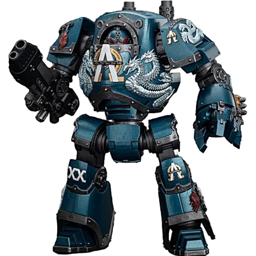 JOYTOY Warhammer 40k 1/18 Actionfigur Mecha Alpha Legion Contemptor Dreadnought mit Gravis Plasma Kanone, Sammlerstück, Spielzeug für Kinder ab 15 Jahren und Erwachsene, 24 cm JOYTOY Warhammer 40k 1/18 Actionfigur Mecha Alpha Legion Contemptor Dreadnought mit Gravis Plasma Kanone, Sammlerstück, Spielzeug für Kinder ab 15 Jahren und Erwachsene, 24 cm von JOYTOY