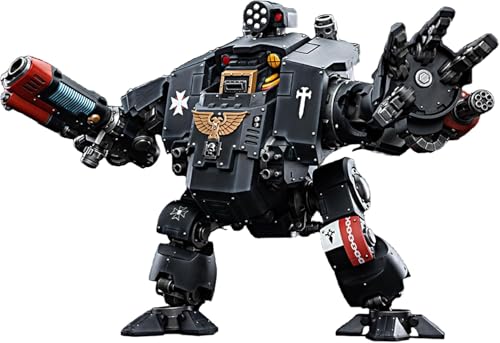 JOYTOY Warhammer 40k 1/18 Actionfigur Mecha Black Templars Redemptor Dreadnought Ver.2, Sammlerstück, Spielzeug für Kinder ab 15 Jahren und Erwachsene, 27,9 cm Vorbestellung JOYTOY Warhammer 40k 1/18 Actionfigur Mecha Black Templars Redemptor Dreadnought Ver.2, Sammlerstück, Spielzeug für Kinder ab 15 Jahren und Erwachsene, 27,9 cm Vorbestellung von JOYTOY
