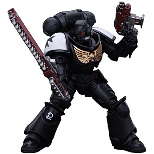 JOYTOY Warhammer 40k 1/18 Actionfigur Raummariner schwarze Tempel Exriders Bruder Valtus Sammlergeschenke, Spielzeug für Kinder 15+ und Erwachsene 13,5 cm JOYTOY Warhammer 40k 1/18 Actionfigur Raummariner schwarze Tempel Exriders Bruder Valtus Sammlergeschenke, Spielzeug für Kinder 15+ und Erwachsene 13,5 cm von JOYTOY