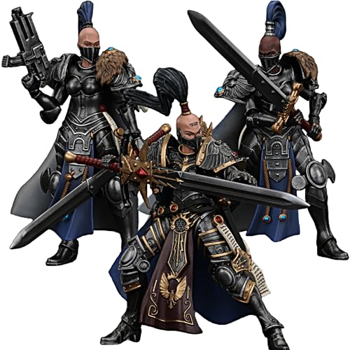 JOYTOY Warhammer 40k 1/18 Actionfigur Sisters of Silence Argent Lynx Vigilator Cadre Set mit 3 Figuren, 10,8 cm, Sammlerstück, Spielzeug für Kinder ab 15 Jahren und Erwachsene, Vorbestellung JOYTOY Warhammer 40k 1/18 Actionfigur Sisters of Silence Argent Lynx Vigilator Cadre Set mit 3 Figuren, 10,8 cm, Sammlerstück, Spielzeug für Kinder ab 15 Jahren und Erwachsene, Vorbestellung von JOYTOY