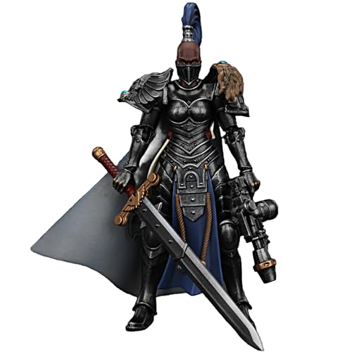 JOYTOY Warhammer 40k 1/18 Actionfigur Sisters of Silence Argent Lynx Vigilator Cadre Vigilator 2 Sammlerstücke, Spielzeug für Kinder ab 15 Jahren und Erwachsene, 10,8 cm von JOYTOY