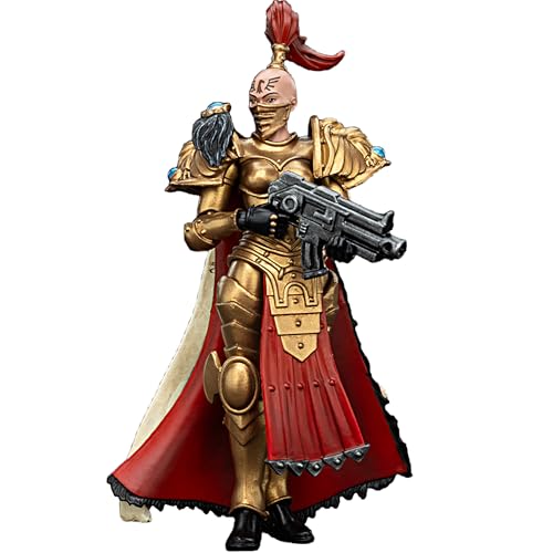 JOYTOY Warhammer 40k 1/18 Actionfigur Sisters of Silence White Falcons Vigilator Cadre Vigilator 1 Sammlerstück, Spielzeug für Kinder ab 15 Jahren und Erwachsene, 10,8 cm von JOYTOY