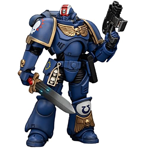 JOYTOY Warhammer 40k 1/18 Actionfigur Ultramarines Heroes of The Chapter Primaris Lieutenant Erastus, Sammlerstück, Spielzeug für Kinder ab 15 Jahren und Erwachsene, 12,1 cm Vorbestellung von JOYTOY