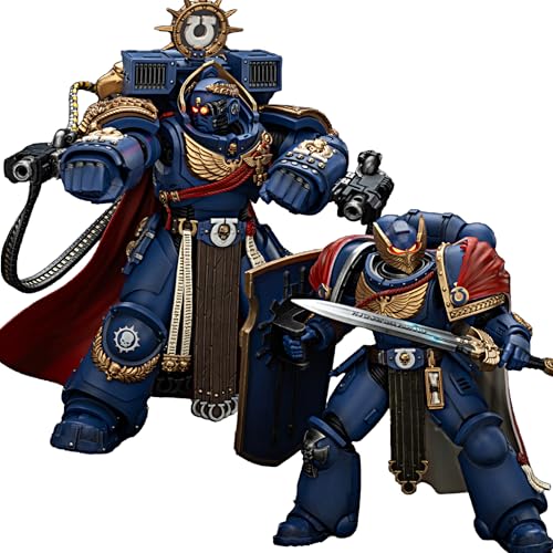 JOYTOY Warhammer 40k 1/18 Actionfigur Ultramarines Marneus Calgar und Ultramarines Victrix Ehrengarde Set mit 2 Figuren, Sammlerstück, Spielzeug für Kinder ab 15 Jahren und Erwachsene, Vorbestellung JOYTOY Warhammer 40k 1/18 Actionfigur Ultramarines Marneus Calgar und Ultramarines Victrix Ehrengarde Set mit 2 Figuren, Sammlerstück, Spielzeug für Kinder ab 15 Jahren und Erwachsene, Vorbestellung von JOYTOY