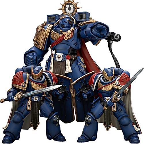 JOYTOY Warhammer 40k 1/18 Actionfigur Ultramarines Marneus Calgar und Ultramarines Victrix Honour, 2 Stück, Sammlerstück, Spielzeug für Kinder ab 15 Jahren und Erwachsene, Vorbestellung JOYTOY Warhammer 40k 1/18 Actionfigur Ultramarines Marneus Calgar und Ultramarines Victrix Honour, 2 Stück, Sammlerstück, Spielzeug für Kinder ab 15 Jahren und Erwachsene, Vorbestellung von JOYTOY