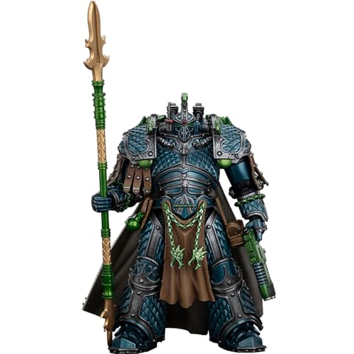 JOYTOY Warhammer 40k Alpha Legion Alpharius Primarch of The XXth Legion 1/18 Action Figur，Kombiniert Sammelwert Und Spielspaß von JOYTOY