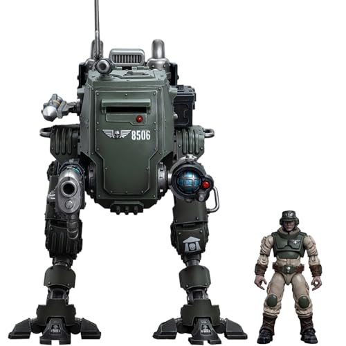 JOYTOY Warhammer 40k Astra Militarum, JT8940 Astra Militarum Cadian Armoured Sentinel 1/18 Action Figur Collection Model Kit JOYTOY Warhammer 40k Astra Militarum, JT8940 Astra Militarum Cadian Armoured Sentinel 1/18 Action Figur Collection Model Kit von JOYTOY
