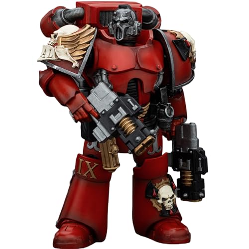 JOYTOY Warhammer 40k Blood Angels, 1/18 Blood Angels Angel's Tears Squad Erelim with Volkite Serpentas Action Figure Collect Model JOYTOY Warhammer 40k Blood Angels, 1/18 Blood Angels Angel's Tears Squad Erelim with Volkite Serpentas Action Figure Collect Model von JOYTOY