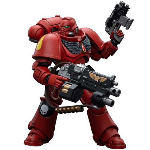 JOYTOY Warhammer 40k Blood Angels, Blood Angels Intercessors 1/18 Action Figur, Gewidmet Ihnen die das Sammeln lieben JOYTOY Warhammer 40k Blood Angels, Blood Angels Intercessors 1/18 Action Figur, Gewidmet Ihnen die das Sammeln lieben von JOYTOY