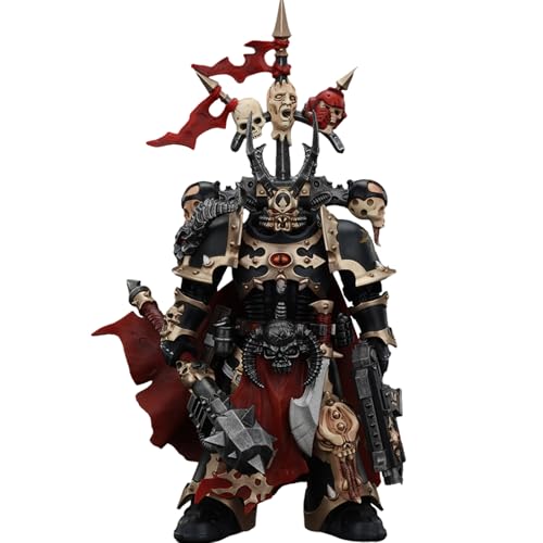 JOYTOY Warhammer 40k Chaos Space Marines, Chaos Space Marines Black Legion Chosen Champion with Bolter and Power Maul 1/18 Action Figur JOYTOY Warhammer 40k Chaos Space Marines, Chaos Space Marines Black Legion Chosen Champion with Bolter and Power Maul 1/18 Action Figur von JOYTOY