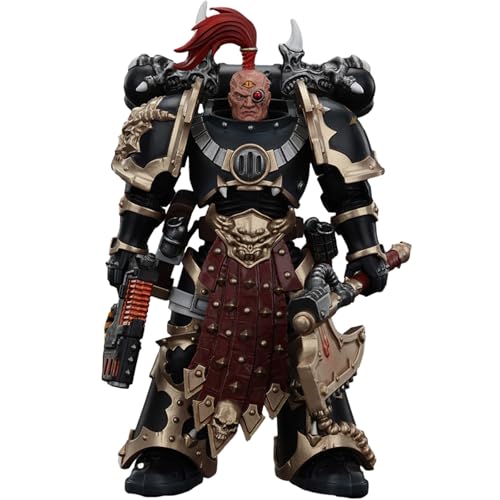 JOYTOY Warhammer 40k Chaos Space Marines, Chaos Space Marines Black Legion Chosen with Plasma Pistol and Power Axe 1/18 Action Figur JOYTOY Warhammer 40k Chaos Space Marines, Chaos Space Marines Black Legion Chosen with Plasma Pistol and Power Axe 1/18 Action Figur von JOYTOY