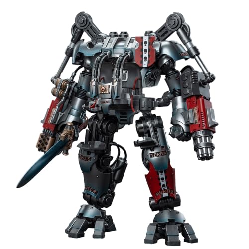 JOYTOY Warhammer 40k Grey Knights, JT7592 Grey Knights Nemesis Dreadknight 1/18 Action Figur Collection Model Kit von JOYTOY