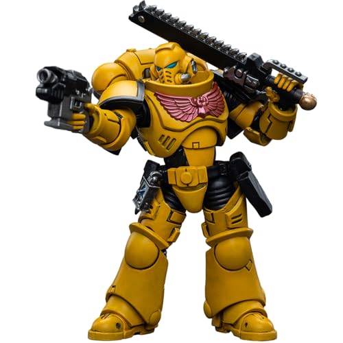 JOYTOY Warhammer 40k Imperial Fists, Imperial Fists Intercessors 1/18 Action Figur, Gewidmet Ihnen die das Sammeln lieben JOYTOY Warhammer 40k Imperial Fists, Imperial Fists Intercessors 1/18 Action Figur, Gewidmet Ihnen die das Sammeln lieben von JOYTOY
