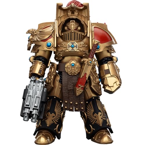 JOYTOY Warhammer 40k Legio Custodes, Legio Custodes Aquilon Terminator Squad Aquilon with Lastrum Storm Bolter 1/18 Action Figur JOYTOY Warhammer 40k Legio Custodes, Legio Custodes Aquilon Terminator Squad Aquilon with Lastrum Storm Bolter 1/18 Action Figur von JOYTOY