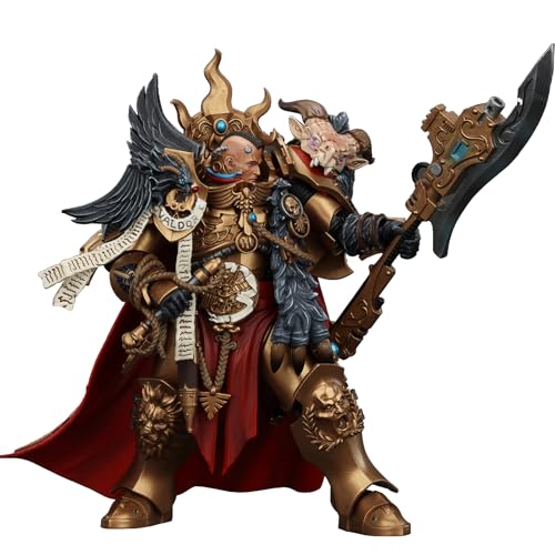 JOYTOY Warhammer 40k Legio Custodes Constantin Valdor, Captain-General of The Legio Custodes 1/18 Action Figur,Kombiniert Sammelwert Und Spielspaß JOYTOY Warhammer 40k Legio Custodes Constantin Valdor, Captain-General of The Legio Custodes 1/18 Action Figur,Kombiniert Sammelwert Und Spielspaß von JOYTOY