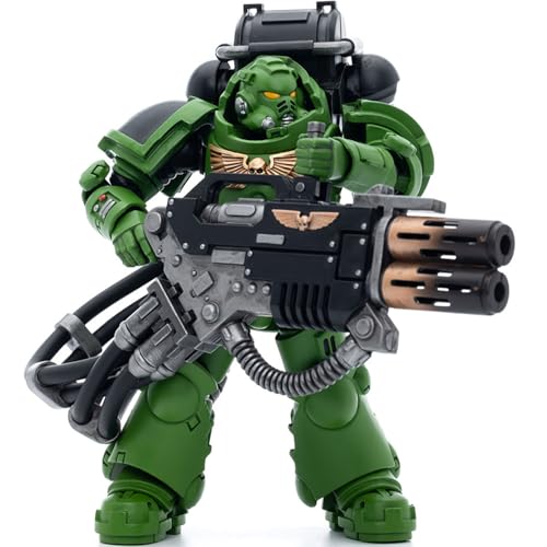 JOYTOY Warhammer 40k Salamanders Eradicators Brother Xavak 1/18 Action Figur，Sammeln Und Zeigen Modell von JOYTOY