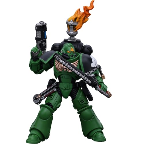 JOYTOY Warhammer 40k Salamanders Intercessors Sergeant Tsek'gan 1/18 Action Figur，Sammeln Und Zeigen Modell von JOYTOY