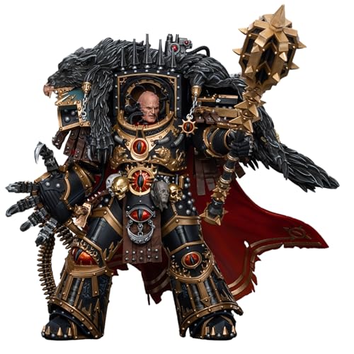 JOYTOY Warhammer 40k Sons of Horus Warmaster Horus Primarch of The XVlth Legion 1/18 Action Figur，Kombiniert Sammelwert Und Spielspaß von JOYTOY