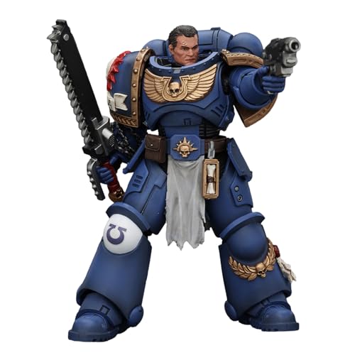 JOYTOY Warhammer 40k Space Marine 2, 1/18 Uitramarines Lieutenant Titus Action Figur Collect Model JOYTOY Warhammer 40k Space Marine 2, 1/18 Uitramarines Lieutenant Titus Action Figur Collect Model von JOYTOY