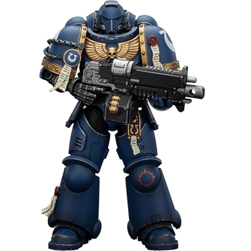 JOYTOY Warhammer 40k Space Marine 2, Ultramarines Brother Chairon-Collectors Edition 1/18 Action Figur，Sammeln Und Zeigen Modell von JOYTOY
