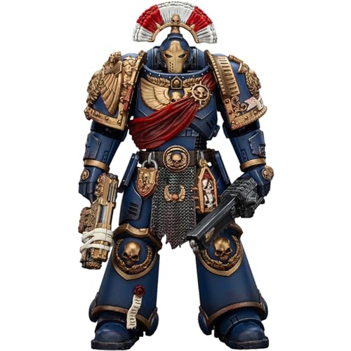 JOYTOY Warhammer 40k Space Marine 2, Ultramarines Relic Secundus Armour with Artificer Bolt Rifle, chainsword and Bolt Pistol 1/18 Action Figur,Sammeln Und Zeigen Modell JOYTOY Warhammer 40k Space Marine 2, Ultramarines Relic Secundus Armour with Artificer Bolt Rifle, chainsword and Bolt Pistol 1/18 Action Figur,Sammeln Und Zeigen Modell von JOYTOY