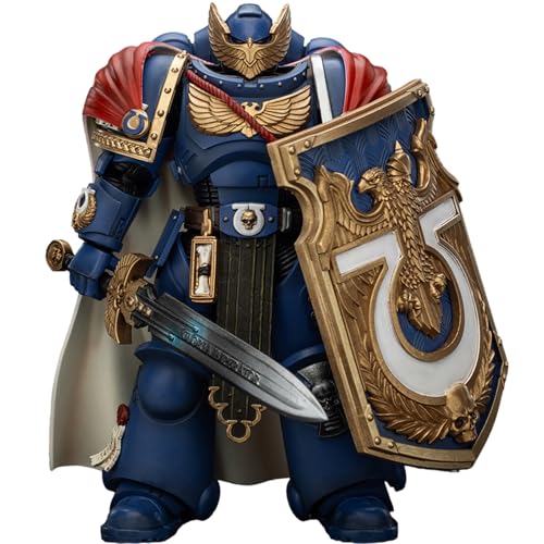 JOYTOY Warhammer 40k Space Marine 2, Ultramarines Victrix Honour Guard with Storm Shield and Power Sword 1/18 Action Figur,Sammeln Und Zeigen Modell JOYTOY Warhammer 40k Space Marine 2, Ultramarines Victrix Honour Guard with Storm Shield and Power Sword 1/18 Action Figur,Sammeln Und Zeigen Modell von JOYTOY