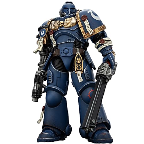 JOYTOY Warhammer 40k Space Marine 2,1/18 Actionfigur Ultramarines Brother Chairon-Collectors Edition, 12,7 cm, Sammlerstück, Spielzeug für Kinder ab 15 Jahren und Erwachsene von JOYTOY